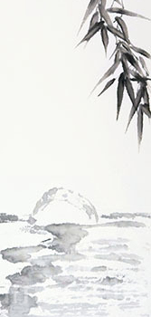 Bamboo morning - 70X17