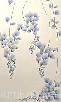 Blue rain - 100X30
