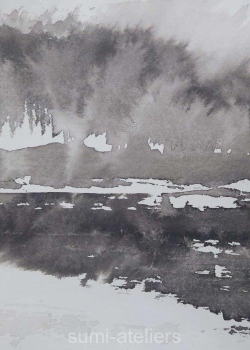 Wasserlandschaft - 25,5x32
