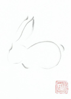 Lapin d'eau - 17X11,5